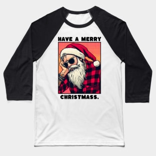 hipster boring christmas Baseball T-Shirt